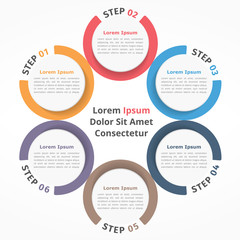 Obraz premium Circle Diagram