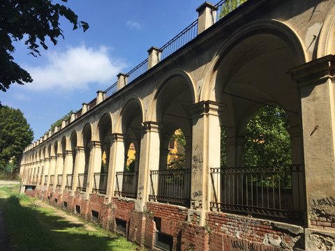porticato dell'800 di collegno