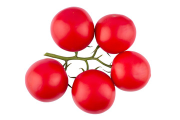 Tomato Isolated on white background.