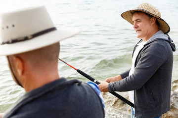 Obraz premium Picture of fisherman 