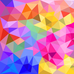 Obraz premium Polygonal triangles background