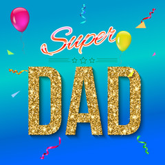 Super dad card