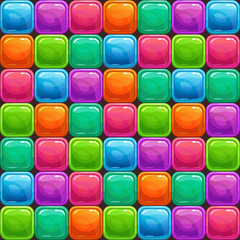 Funny abstract colorful seamless pattern