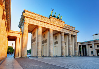 Brandenburg gate of Berlin, Germany