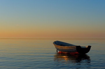 Boot auf der Ostsee