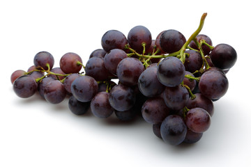 Black bunch of grapes 