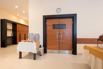 Fotobehang Hotel chique Restaurant in a luxury hotel  © rilueda