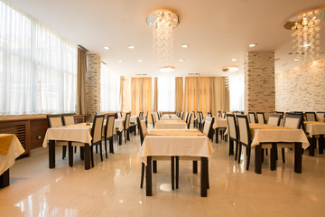 Restaurant in a luxury hotel