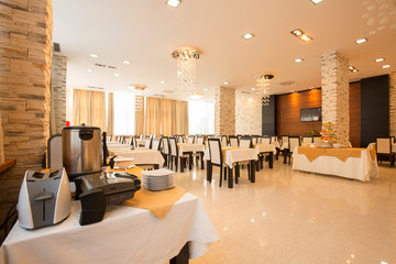 Restaurant in a luxury hotel