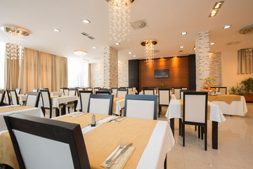 Restaurant in a luxury hotel