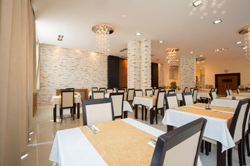 Restaurant in a luxury hotel