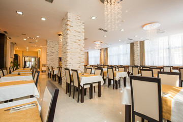 Restaurant in a luxury hotel