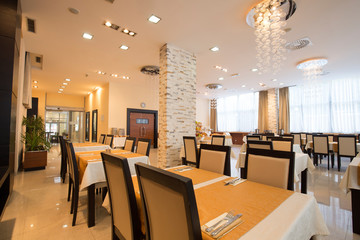 Restaurant in a luxury hotel