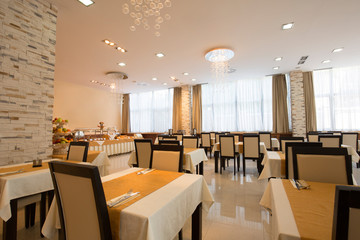 Restaurant in a luxury hotel