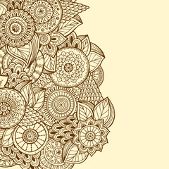 Colorful mandala. Decorative round ornaments. 