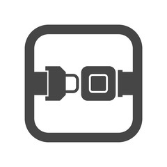 Seat Belt or Safety Belt Icon