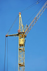 Fototapeta premium Construction tower crane