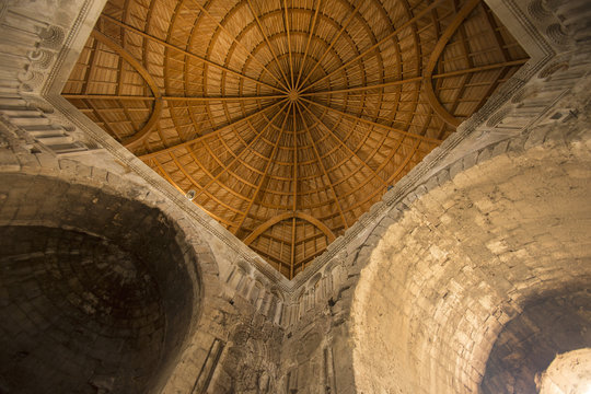 Amman citadel - wooden dome
