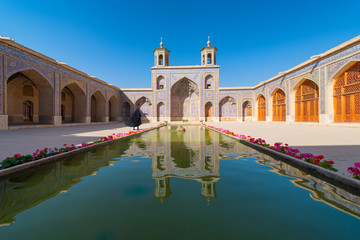 Fototapeta premium Nasir al-Mulk Mosque in Shiraz, Iran