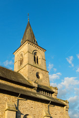 Fototapeta na wymiar French church tower