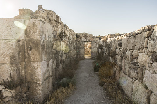 Amman Citadel - Romans architecture