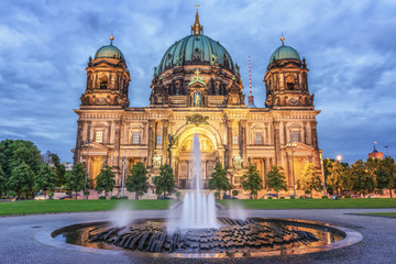 Berlin Cathedral at Dusk
