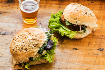 vegan burger