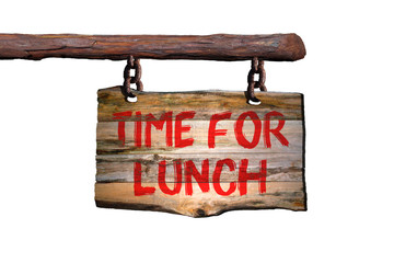Time for lunch