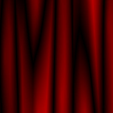 Abstract Red Mesh Background With Futuristic Fabric, Silk Texture And Ambient Occlusion Effect For Design Concepts, Wallpapers, Presentations, Web And Prints. Vector Illustration.