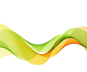 Colorful vector lines. Abstract background