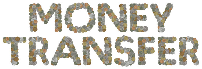 MONEY TRANSFER with Old Coins