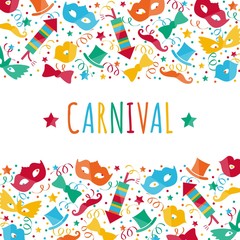 Colourful carnival celebration