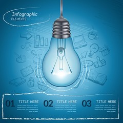 Idea infographic elements