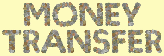 MONEY TRANSFER with old coins