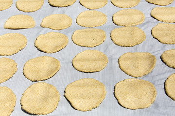 Traditional Turkish culture in winter tarhana