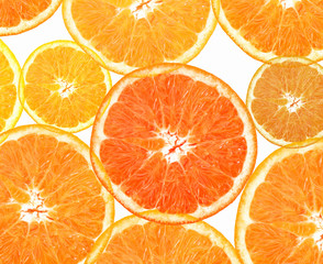 Orange fruit background