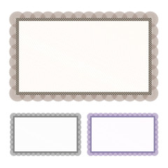 Decorative Certificate Borders