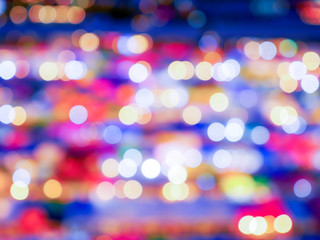 Obraz premium Colorful of blur bokeh background 4