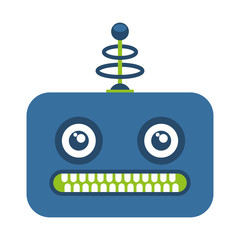 robot electric avatar icon