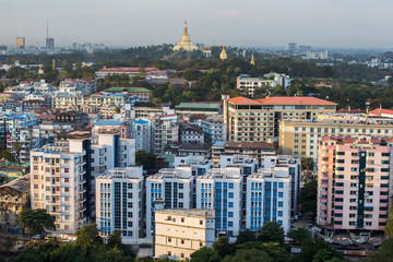 Obraz premium Yanggon in 2016