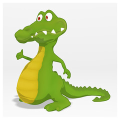 Fun crocodile