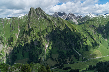 Westansicht Höfats