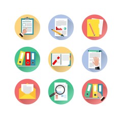 Variety of document icons