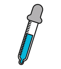 laboratory dropper counter icon
