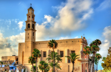 Fototapeta na wymiar St. Peter's Church in Tel Aviv-Jaffa