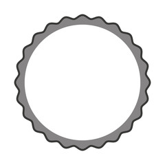 circle seal frame icon