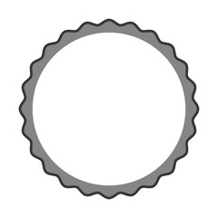 circle seal frame icon