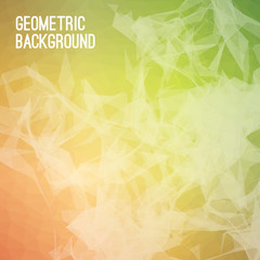 Abstract colorful triangulated geometric background for illustrations and banners