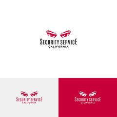 Vector eyes symbol. Logo design element (3)