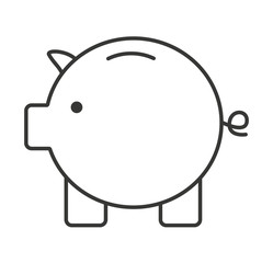 piggy savings money icon